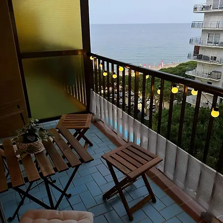 Bright With Two Balconies And A Seaside Pool Blanes